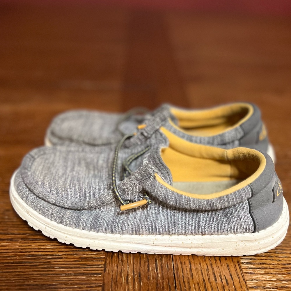 Hey Dudes Grey Little Boys Shoes